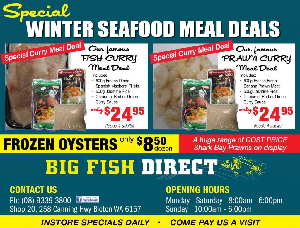 Big Fish Direct Special Gourmetchef Sauces Winter 2015